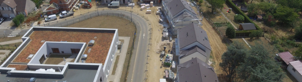 photo aérienne La Grande Paroisse drone