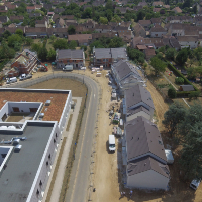 photo aérienne La Grande Paroisse drone